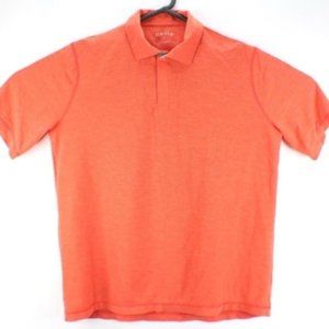Orvis Orange Polo Fishing Short Sleeve Shirt XL
